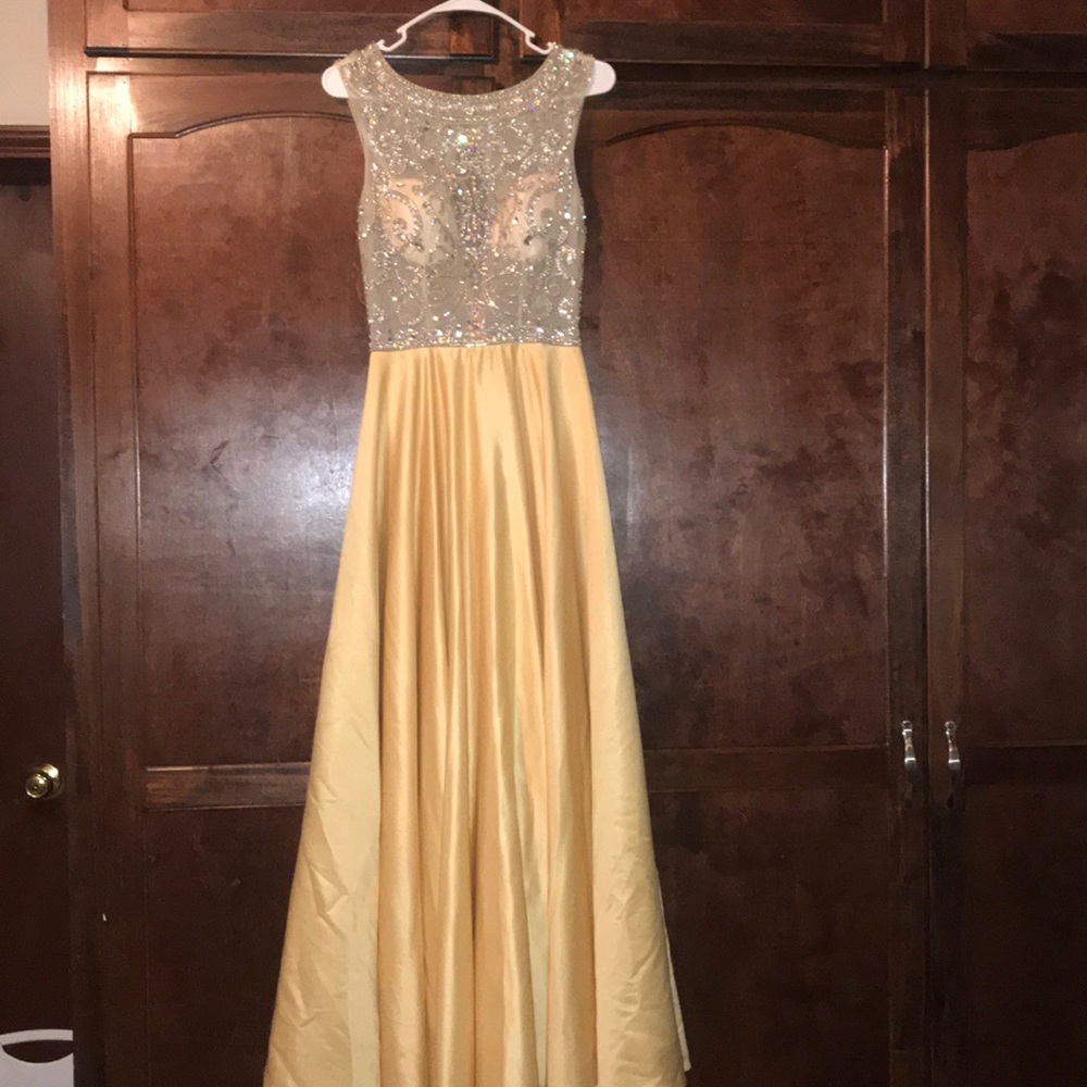 Beautiful gold dress